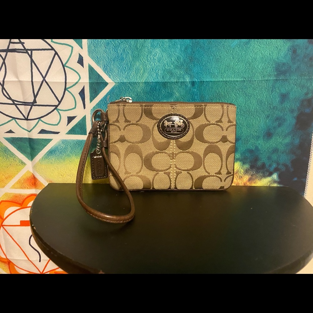 Coach wallet with purse